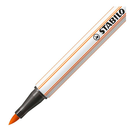Stabilo pen 68 pinceau - feutre - vermillon pâle (30)