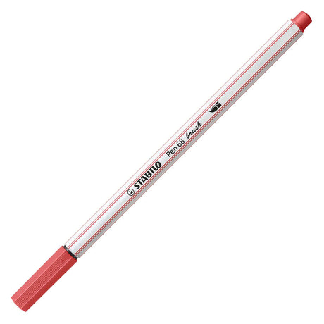 Stabilo pen 68 pinceau - feutre - rouge rouille (47)