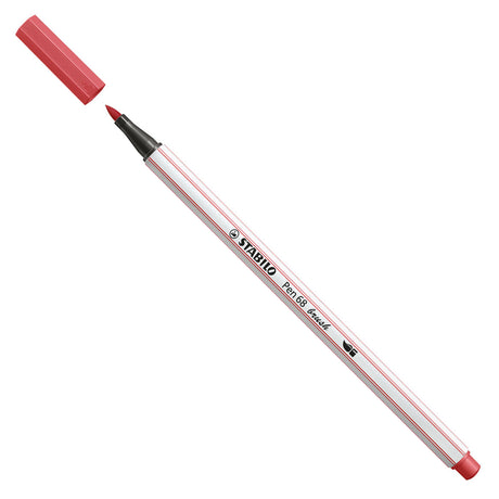Stabilo pen 68 pinceau - feutre - rouge rouille (47)