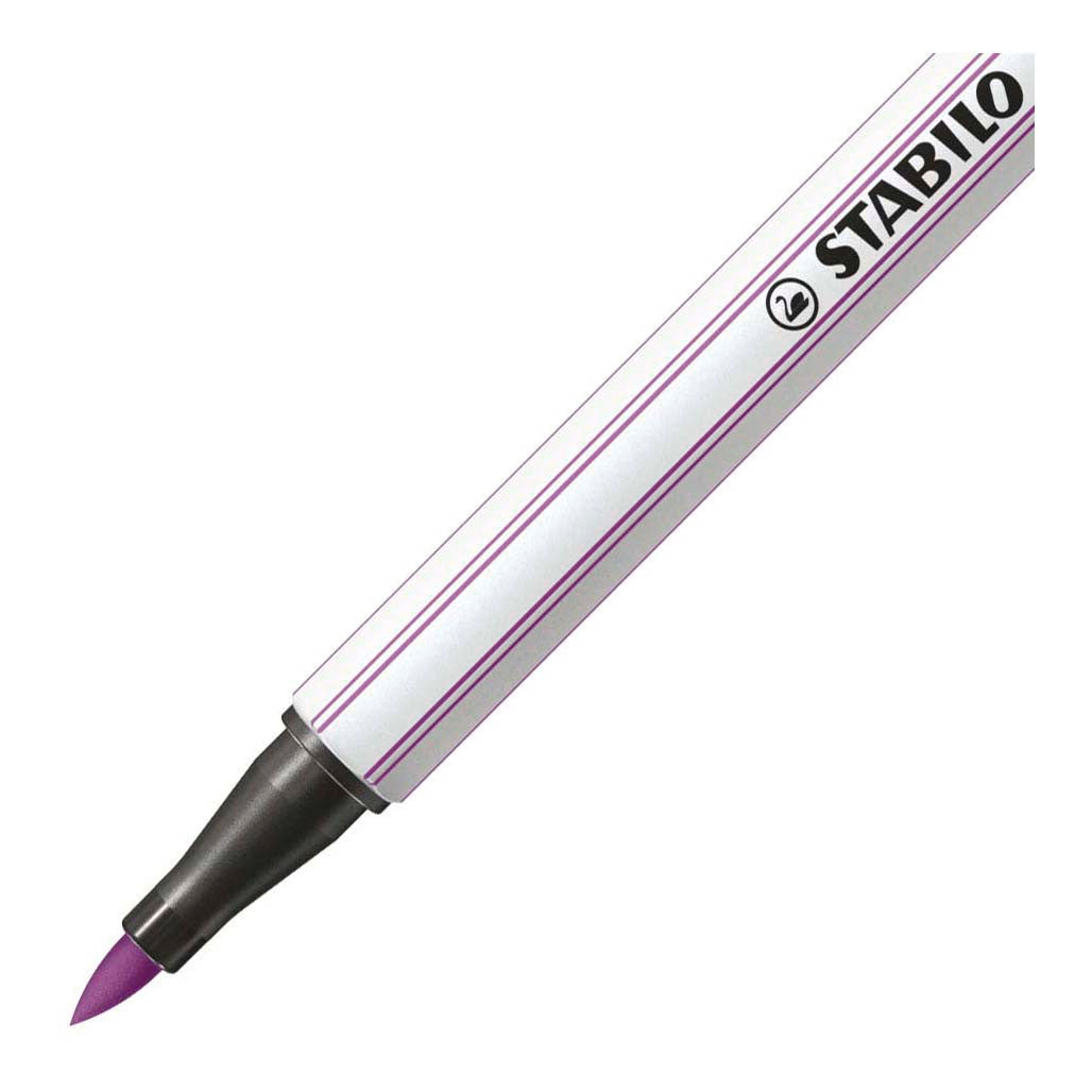 Stabilo Pen 68 Brush 60 Śliwki fioletowy