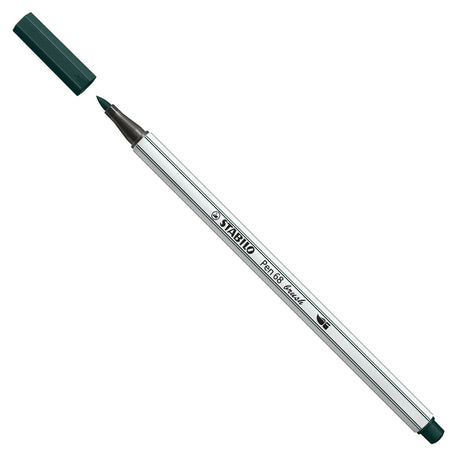 Stabilo Pen 68 Brush 63 Earth Green