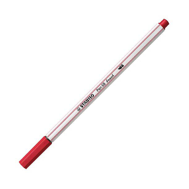 Stabilo Pen 68 Brush 50 - Rouge foncé