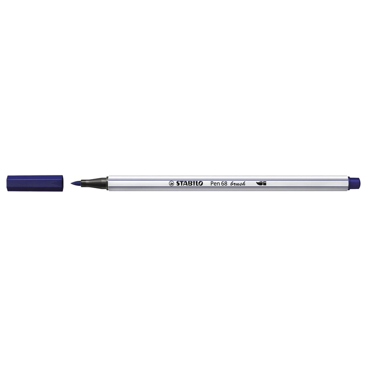 Penna Stabolo 68 Brush 22 Blu prussiana