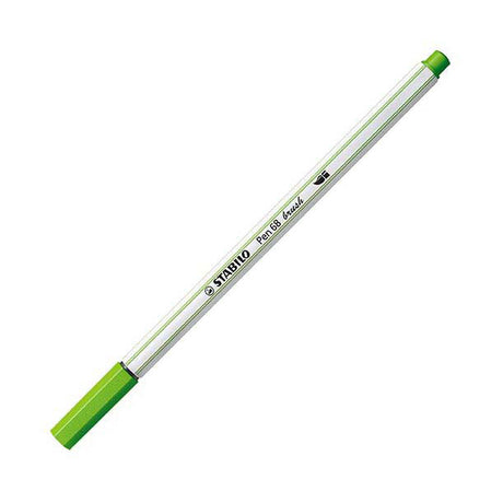 Stabilo Pen 68 Brush 43 Vert à feuilles caduques