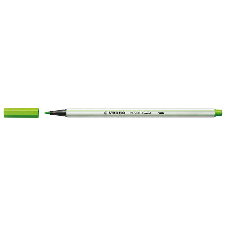 Stabilo pen 68 pinceau - feutre - vert feuille (43)