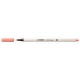 Stabilo Pen 68 brush - felt tip pen - apricot (26)