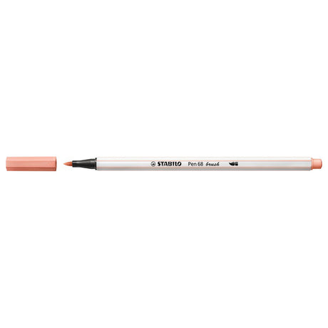 Stabilo pen 68 pędzelek - flamaster - morelowy (26)