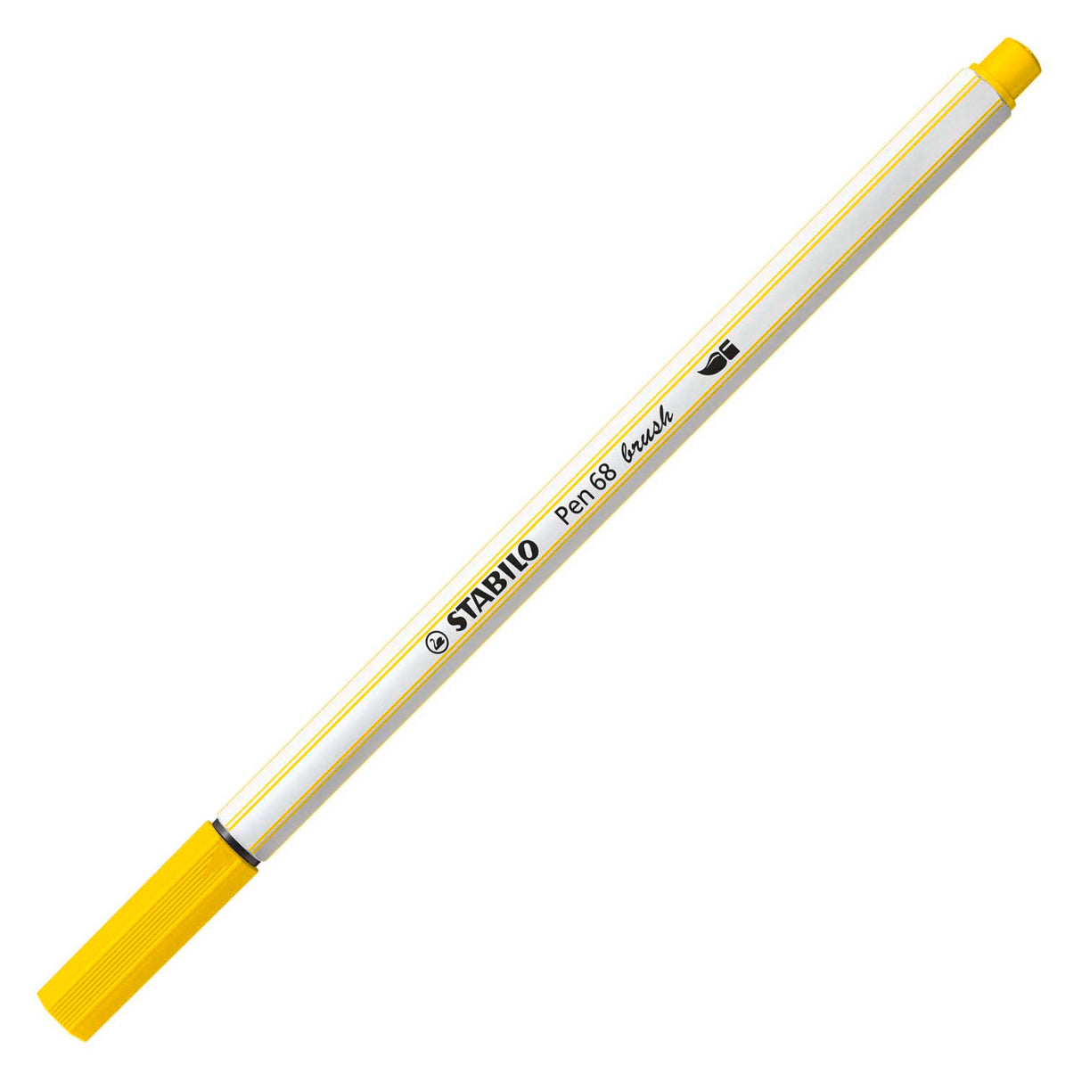 Stabilo Pen 68 Brush 24 Lemon jaune