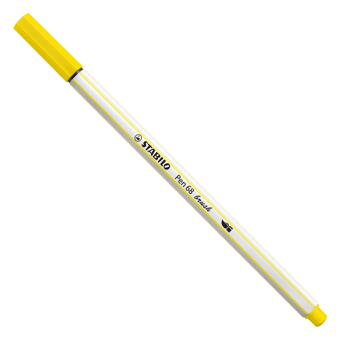 Stabilo pen 68 brush 24 lemon yellow