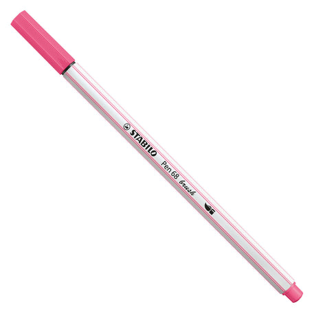 Stabilo pen 68 pinceau - feutre - rose (29)