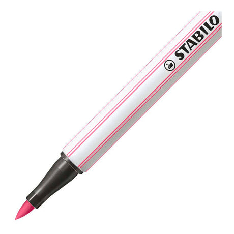 Stabilo pen 68 pinceau - feutre - rose (29)
