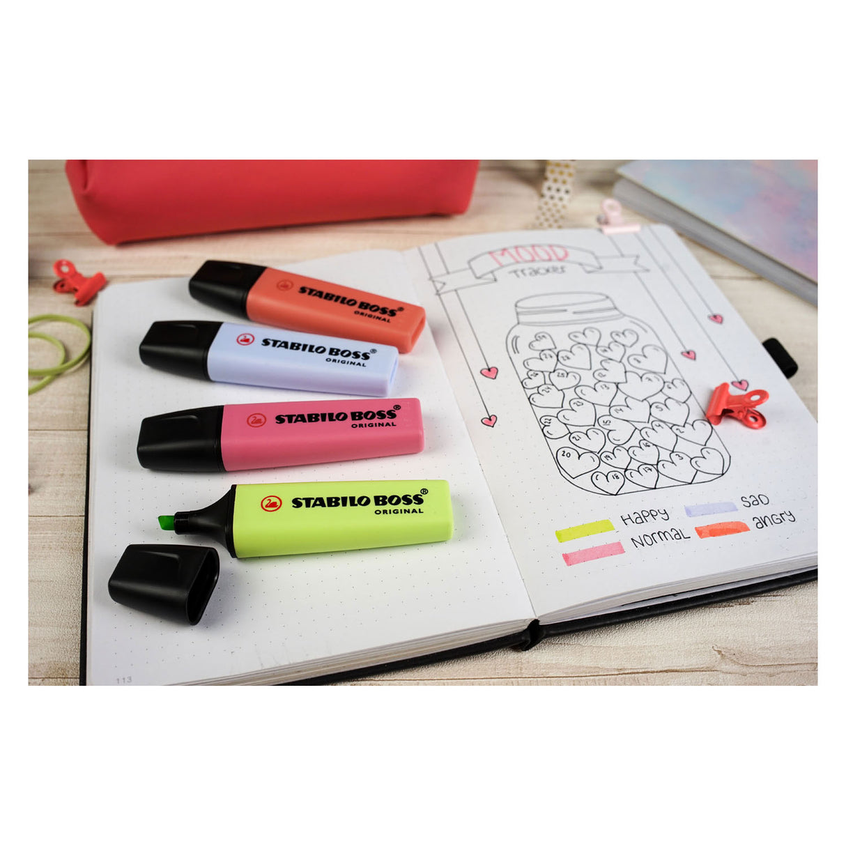 Stabilo Boss Original Pastel Markers, 8st.