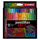 Stabilo Pointmax Fineliners Arty Endui, 32e.