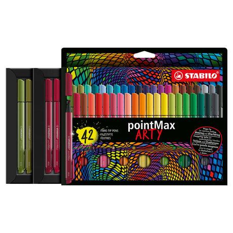 Stabililo PointMax Fineliners Arty, 42st.