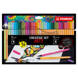 Stabilo Stabilo Set Arty Felt -Tip PENS 68 88 36 stykker