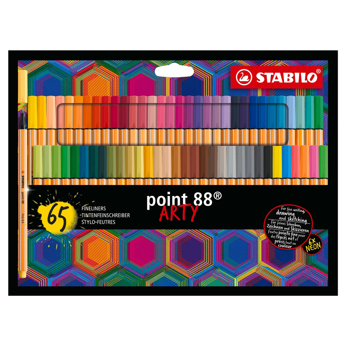 STABILO Point 88 Arty Pouch, 65e.