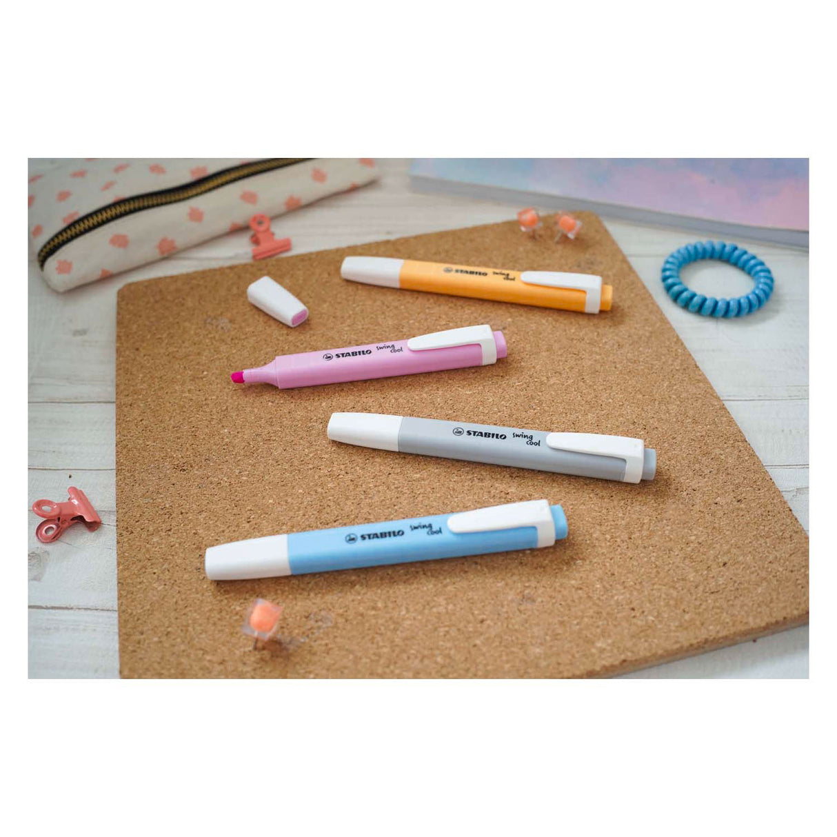 Stabilo Swing Cool Pastel Markers, 4 ..