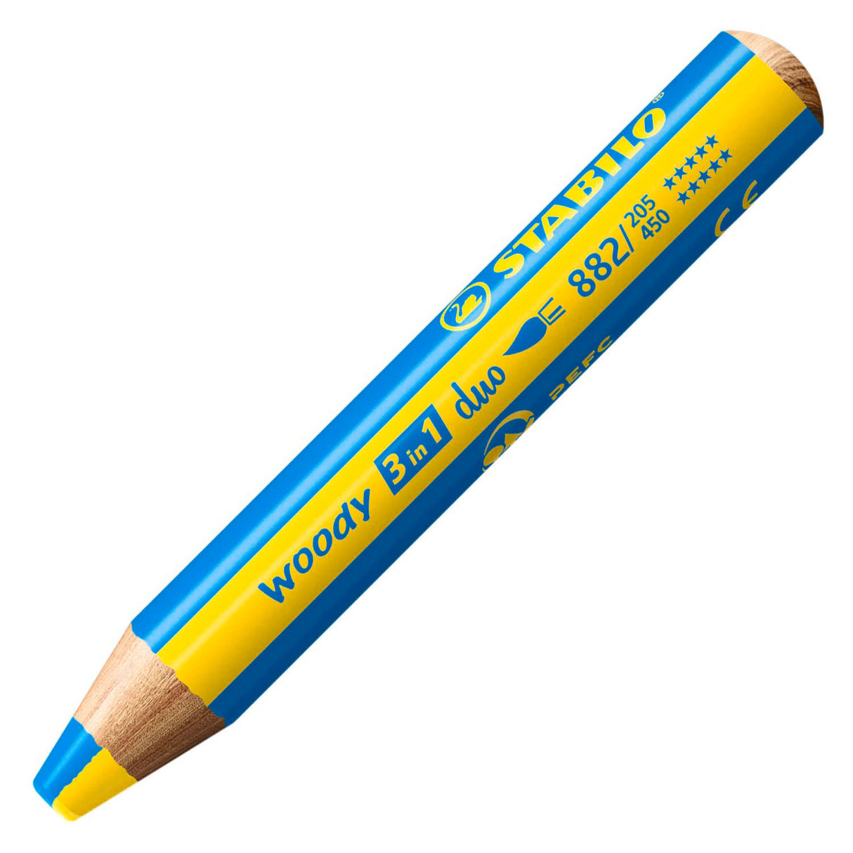 Duo Stabilo Woody 3in1 avec un crayon Sharper, 7dlg.