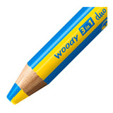 Stabilo Woody 3in1 Duo with a pencil sharper, 7dlg.