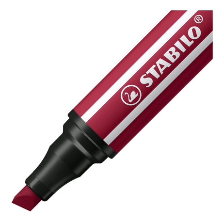 Stabilo Pen 68 max felt -tip pen with thick chisel point Heidepaars