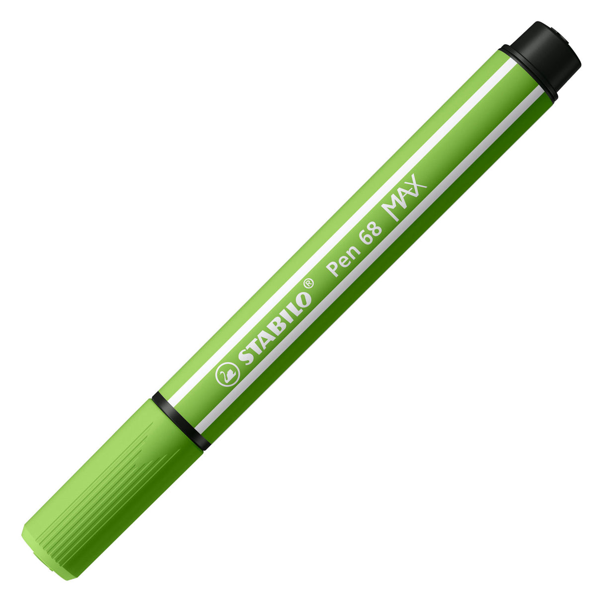 Stillo Pen 68 MAX FELT -TIP PEN avec un point d'épaisseur vert ciseau vert