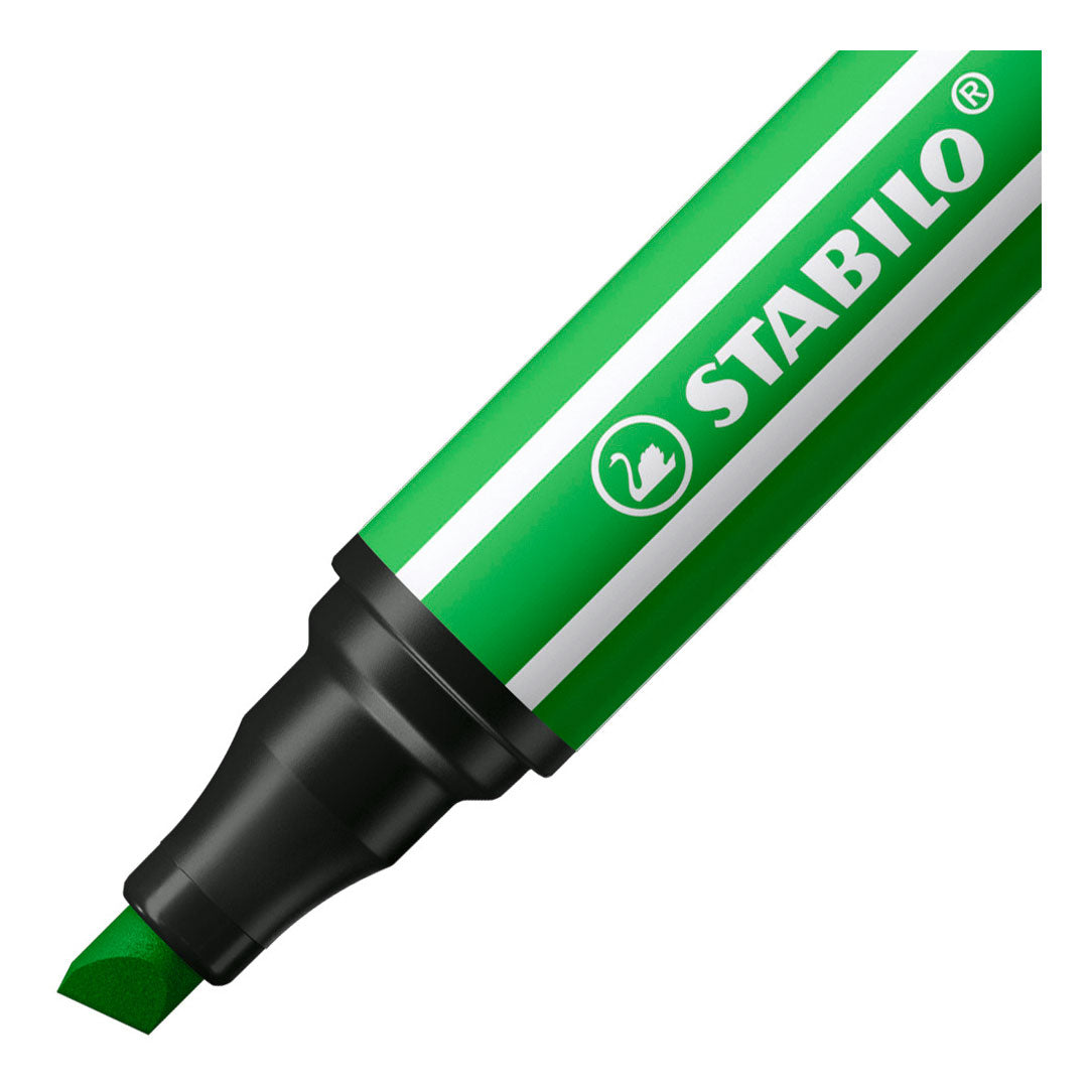 Stabilo Pen 68 Max Felt -tip Pen z debelo dleto loofgroen