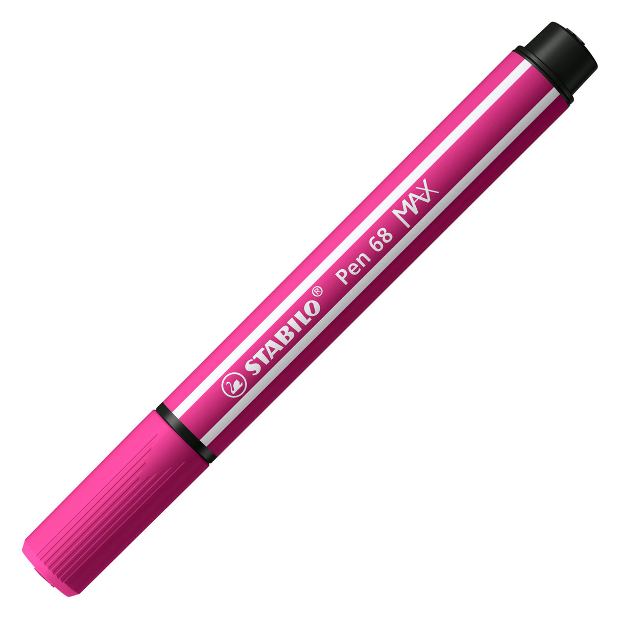 Stabilo Pen 68 Max - Felt-tip pen with thick chisel tip - Pink