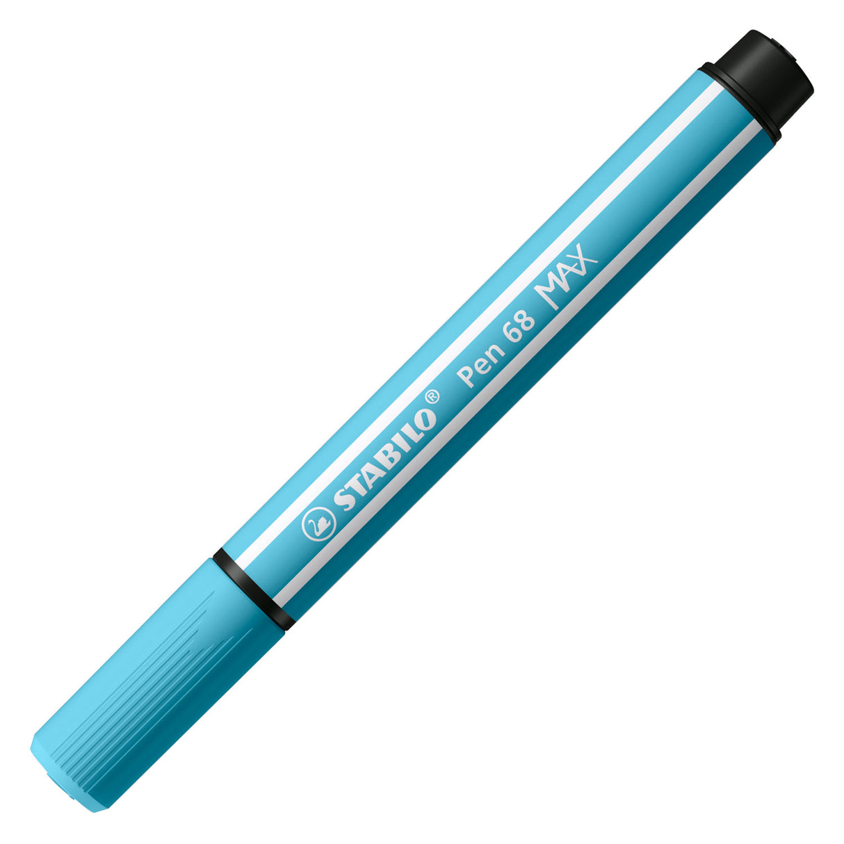 Penna Stabolo 68 Felt Max -Tip Penna con uno spesso punto di scalpello Azure Blu