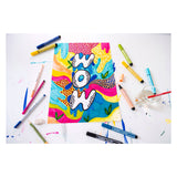 Stabilo Pen 68 MAX Arty - Felt-tip pen with large chisel tip - Set of 4
