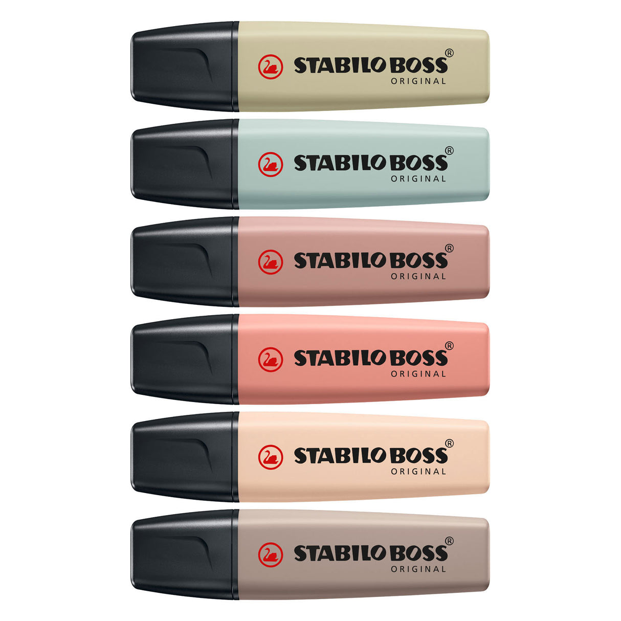 Stabilo Boss Naturecolors Penny Markers, 6e.