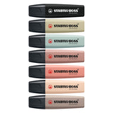 Stabilo Boss Original Marker Set 8 stykker naturfarver