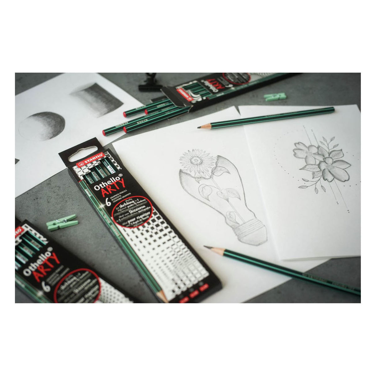 Stabilo Othello Arty Colouring Pencils - 6 pc.