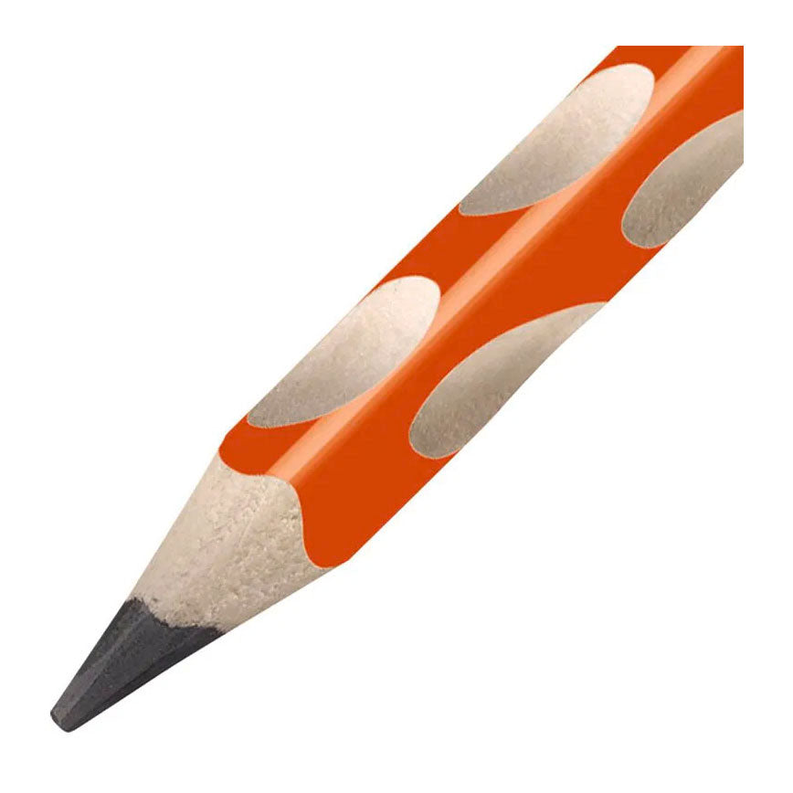 Stabilo easygraph hb right-handed graphite pencil - orange