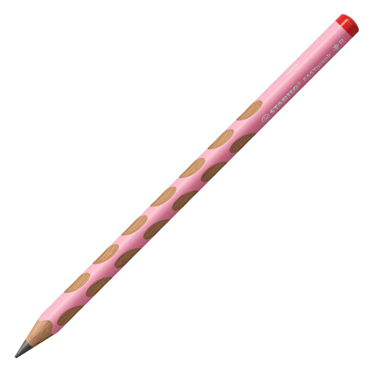 Stabilo easygraph pastel hb right-handed graphite pencil - pink
