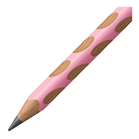 Pravotočivá grafitová tužka Stabilo easygraph pastel hb - růžová