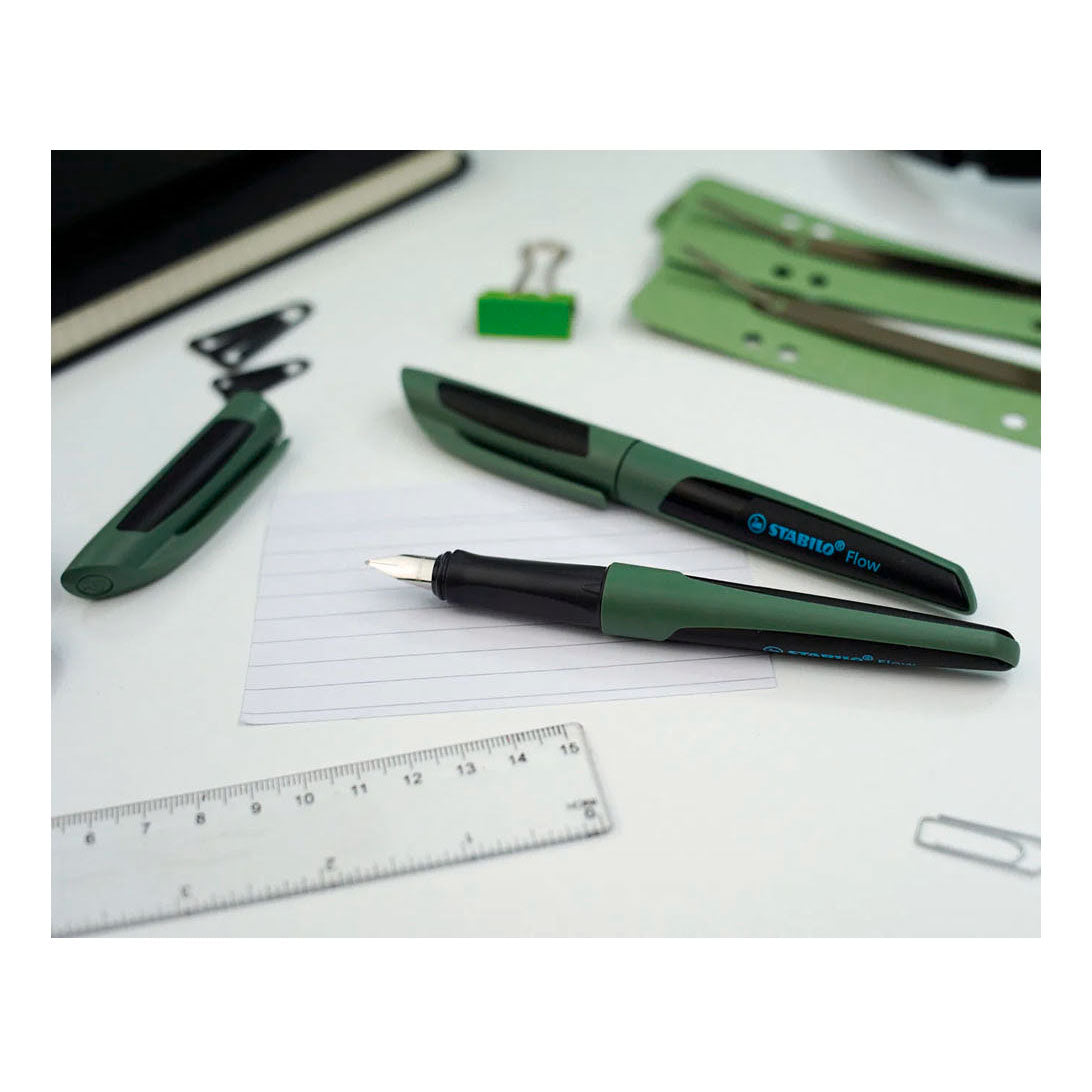 Stabilo flow fountain pen - forest