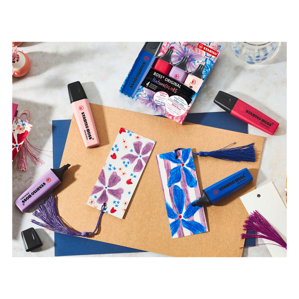 Stabilo Boss Wildflower Highlighter - Ultramarin