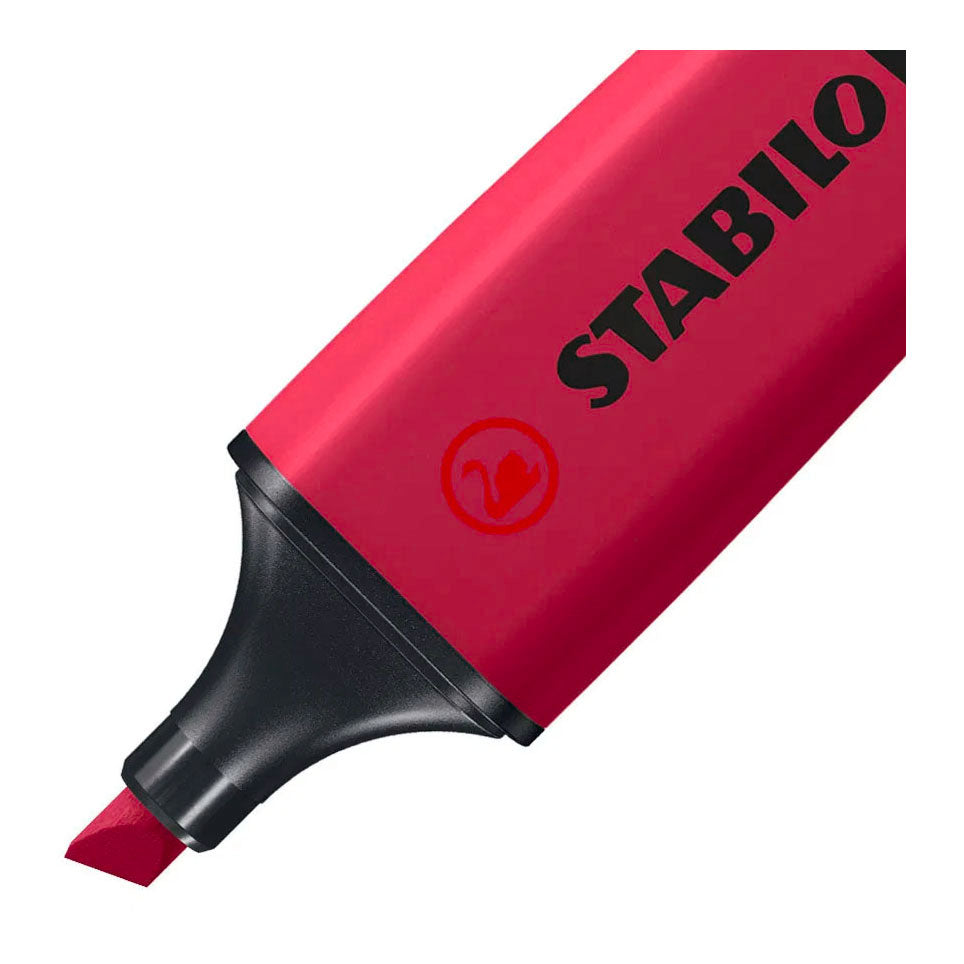 Stabilo boss wildflower highlighter - burgundy
