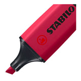 Stabilo boss wildflower highlighter - burgundy
