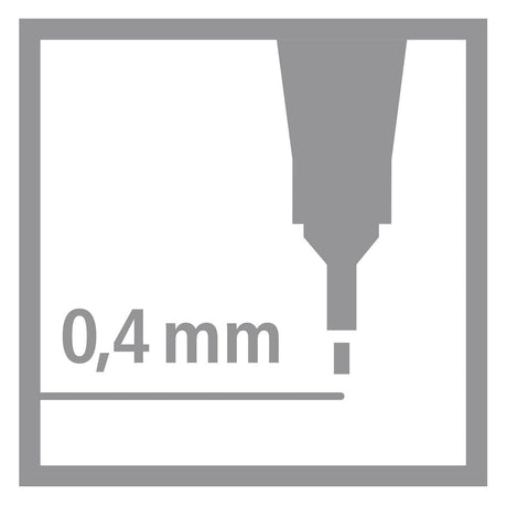 Jemné linky Stabilo point 88 zebrui - 20 ks.