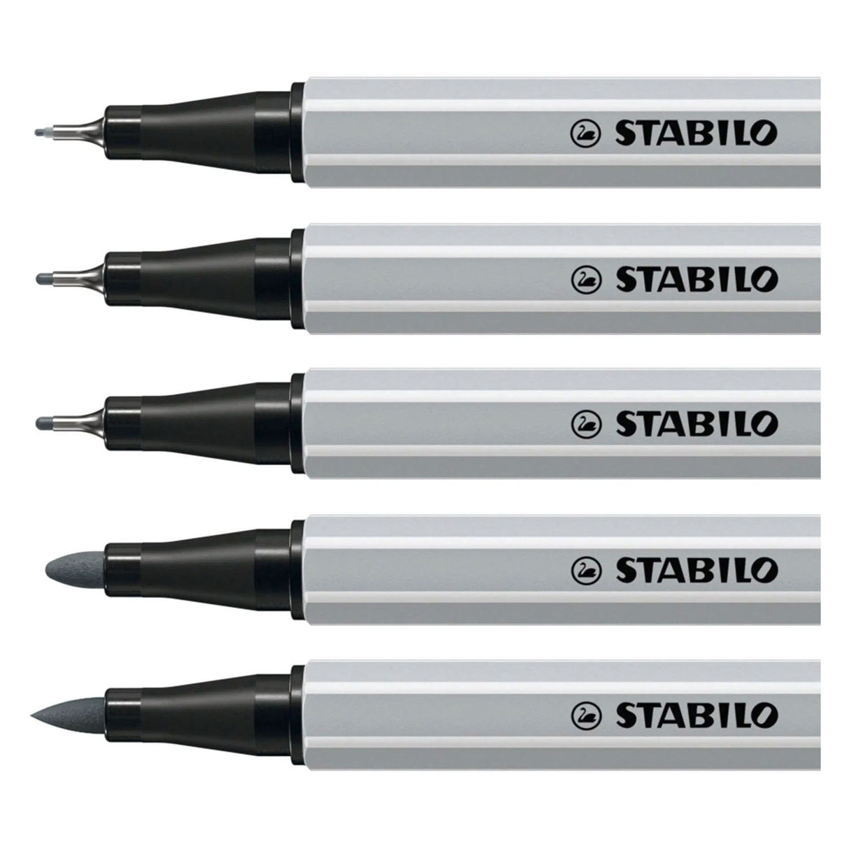 Stabilo creative tips arty pennen verschillende puntdiktes - 10dlg.
