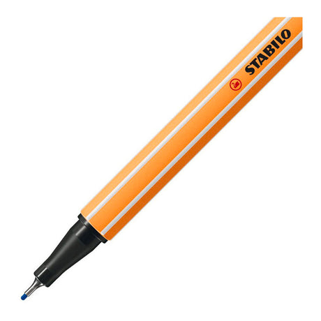 Stabilo point 88 fineliners blå - 3 stk.