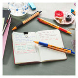 Stabilo pointball ballpoint pens blue black red - 3 pcs.