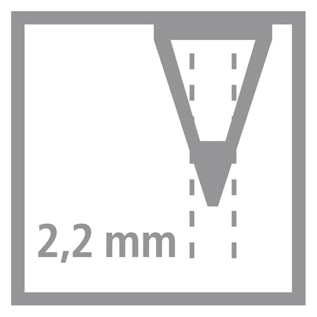 Grafitové tužky Stabilo easygraph s hb pravotočivé benzínové - 2 ks.