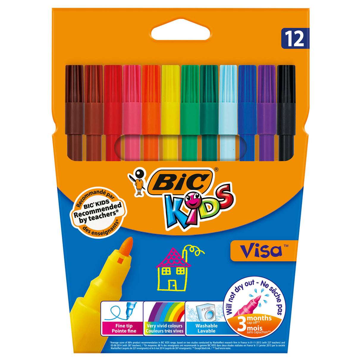 Bic Kids Visa, 12st.