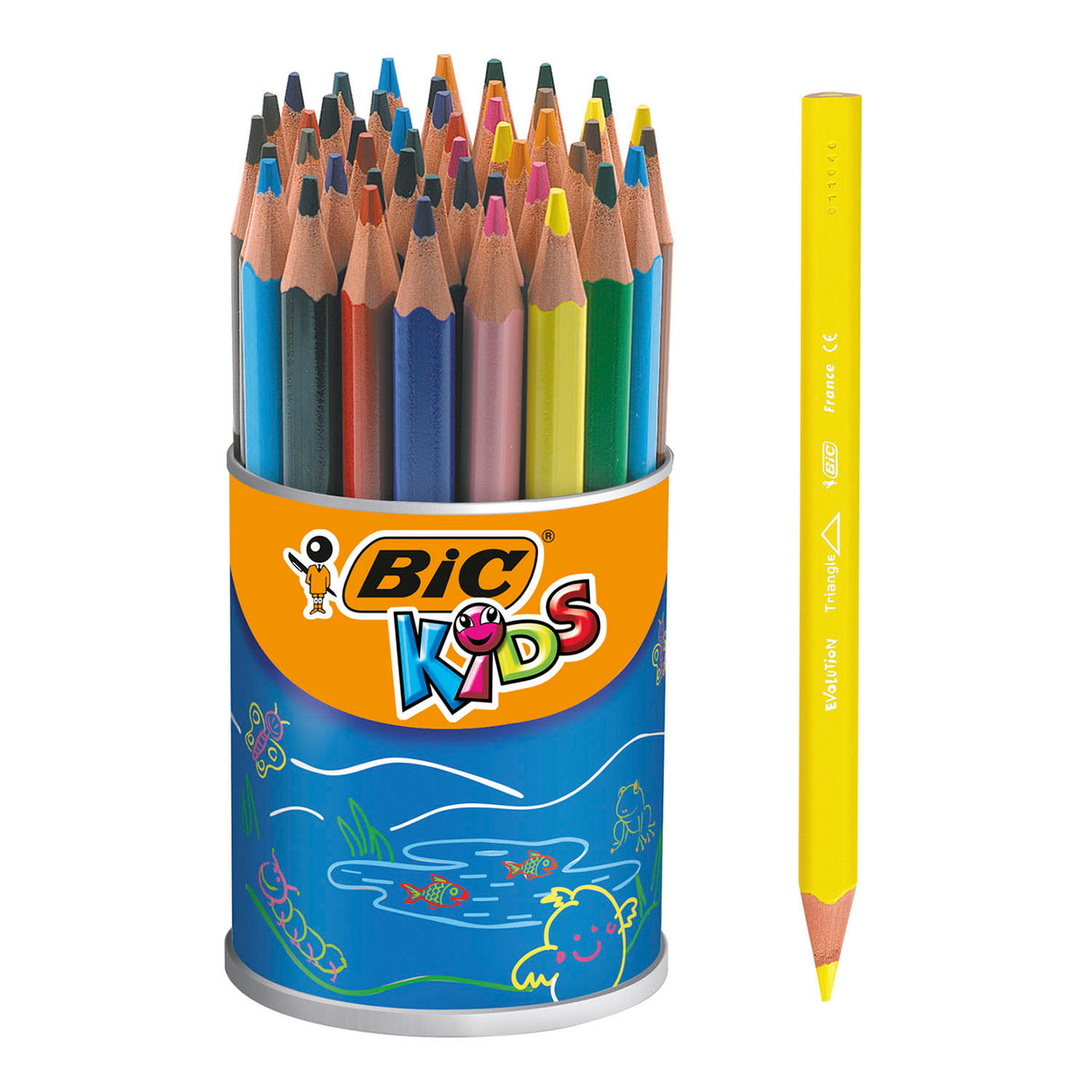 Bic Kids Ecolutions Evolution Triangle, 48.