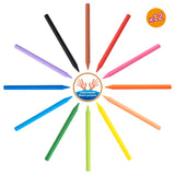 Bic Kids Plastidecor Color Chalk, 12 ..