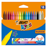 BIC Kids Plastidecor Farbkreide, 18st.