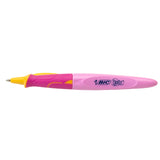 Bic barn nybörjare räcker bollpen twist rosa