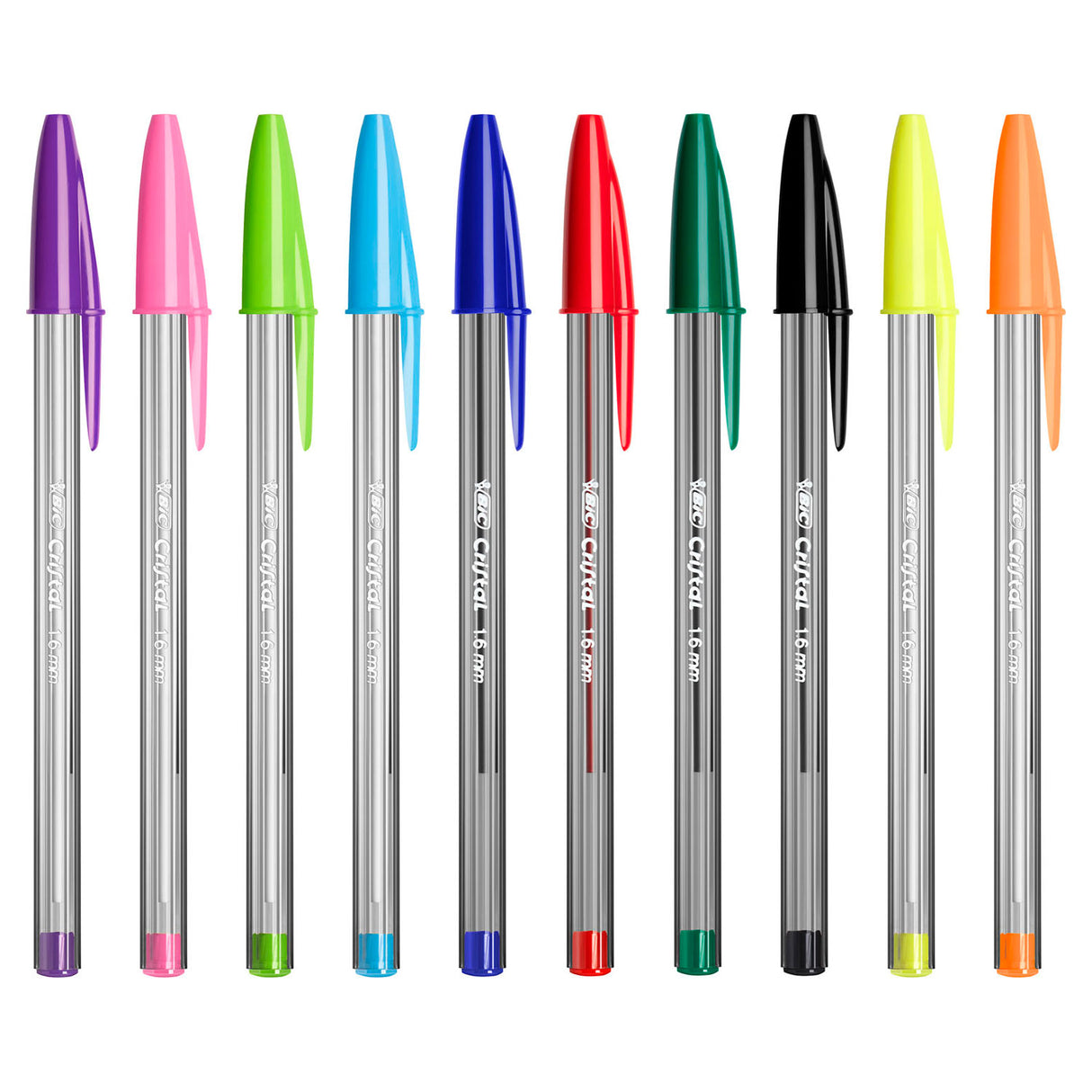 BIC CRISTAL BOLLPOIN PENS, 15ST.